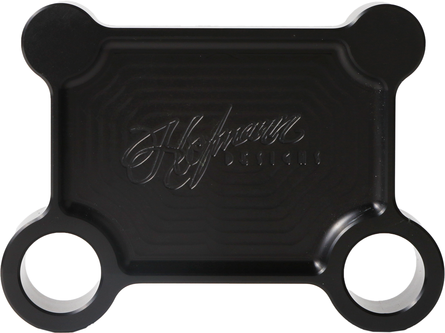 Hofmann Designs Harley Billet Pull Back Plate Raw Batwing