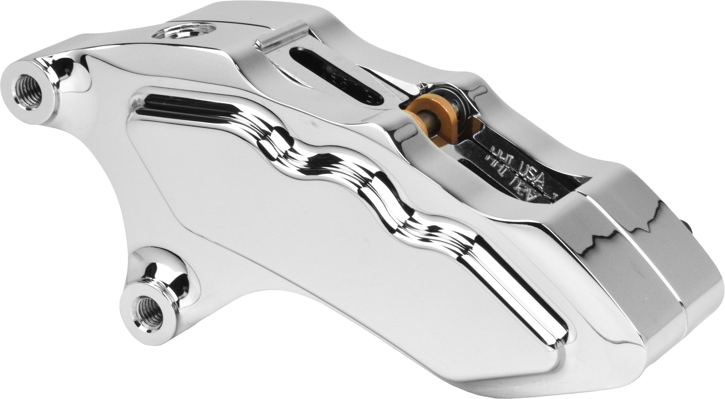 Hawg Halters 6 Pist Diff Front Caliper L/h Chrome W/ 11.8" Rotor 2006-2023
