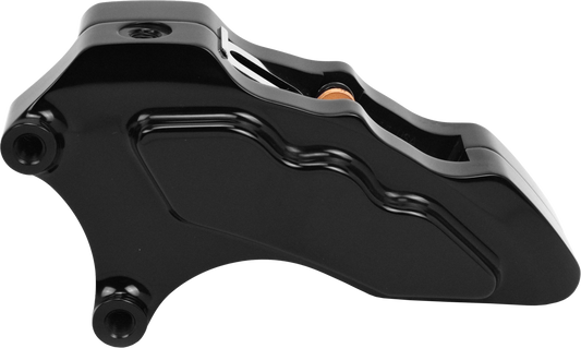 Hawg Halters 6 Pist Front Dual Caliper Kit Black W/ 13" Rotor 2000-up