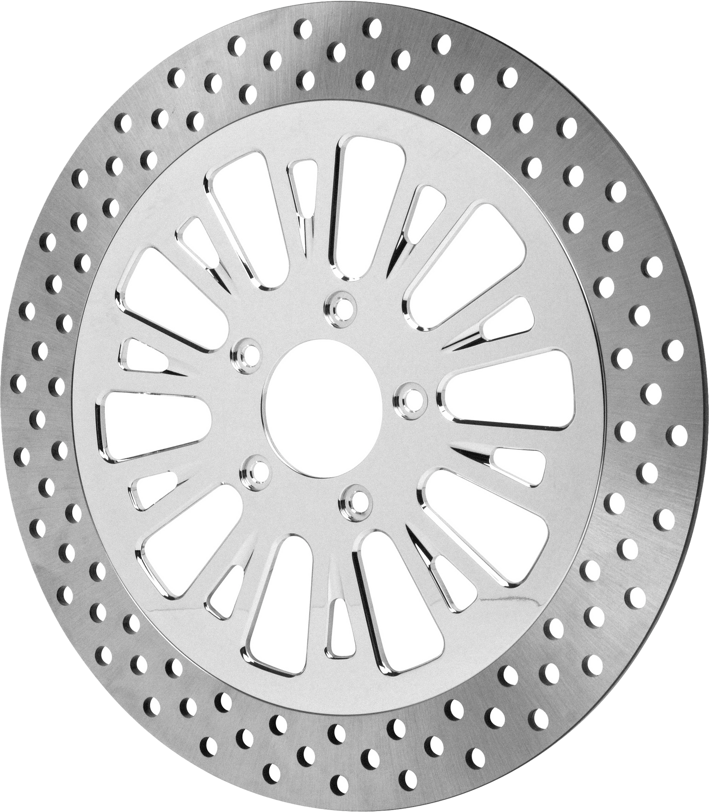 Hawg Halter's 13" Front Brake Rotor 2.22" Id Chrome Carrier 2000-2022