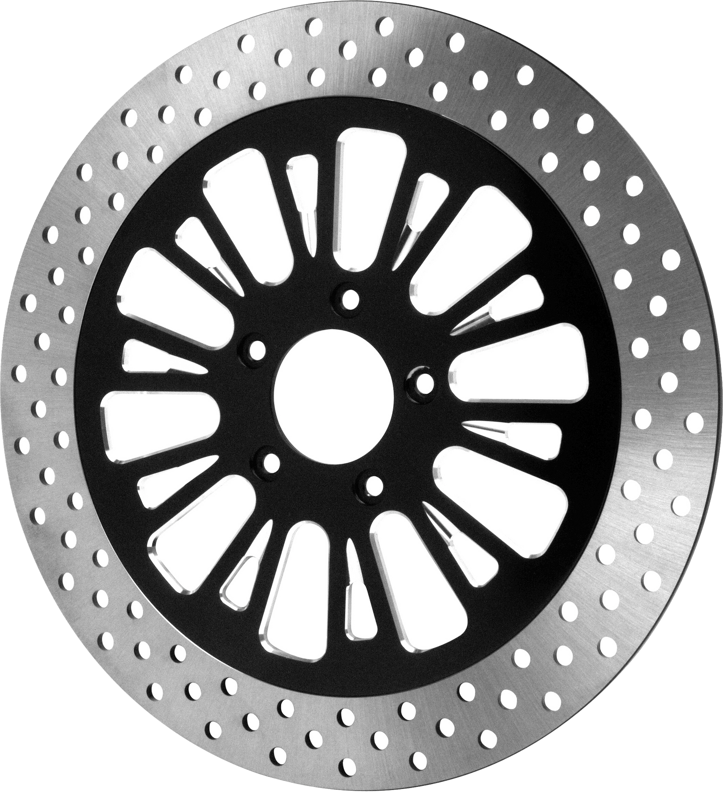 Hawg Halters 13" Front Brake Rotor 2.22" Id Black Carrier 2000-2022