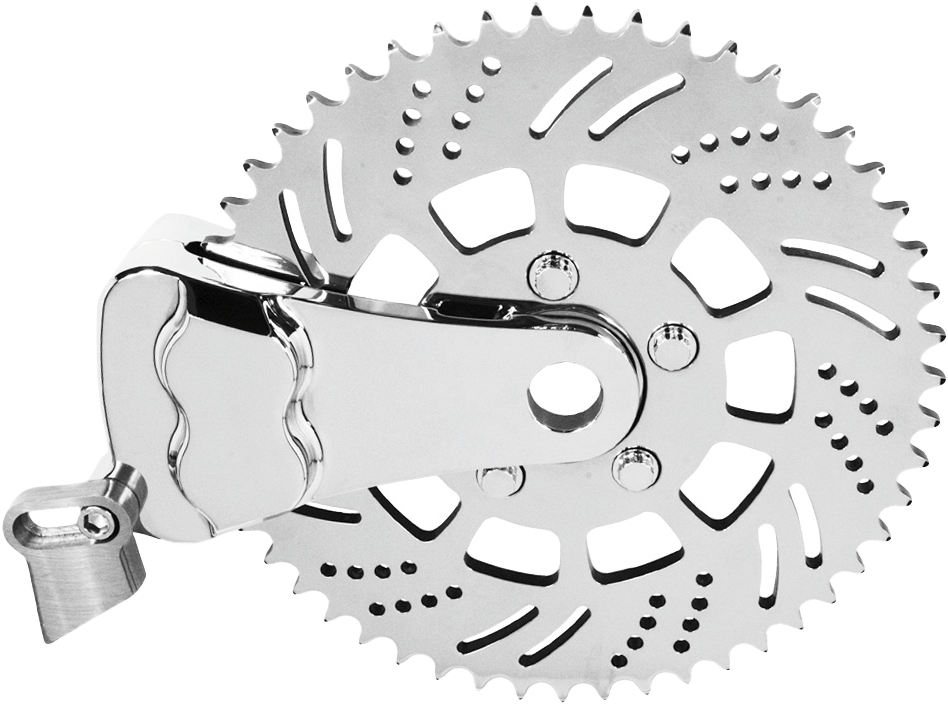 Hawg Halters Sprocket Brake Kit 51t L/h Chrome