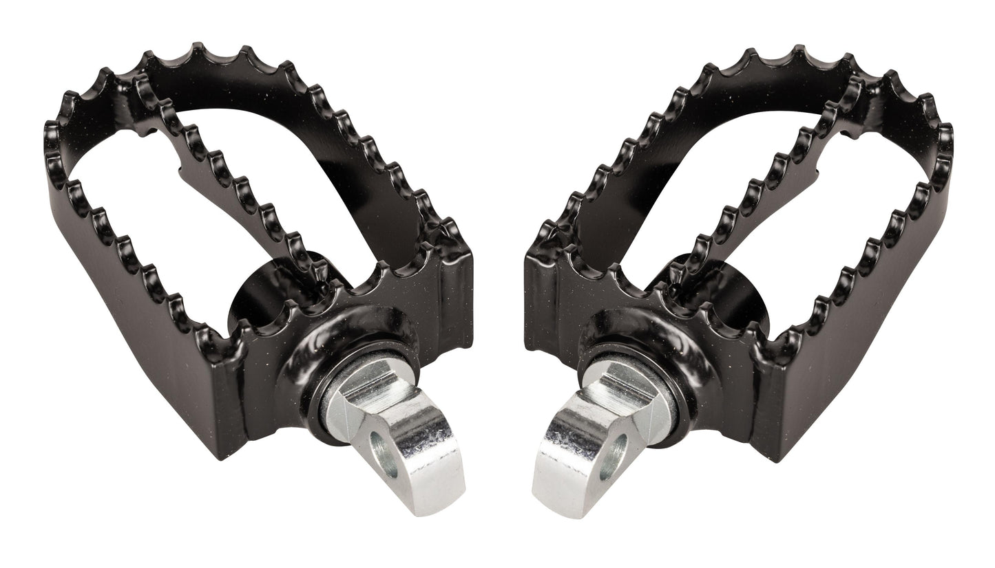 Mx Style Footpegs Black