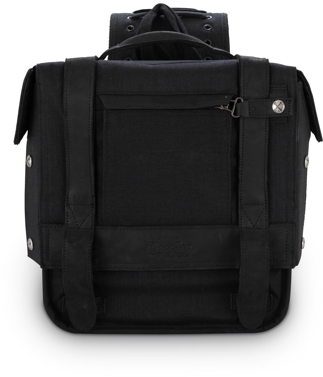 Throwover Saddlebag Dark Oak