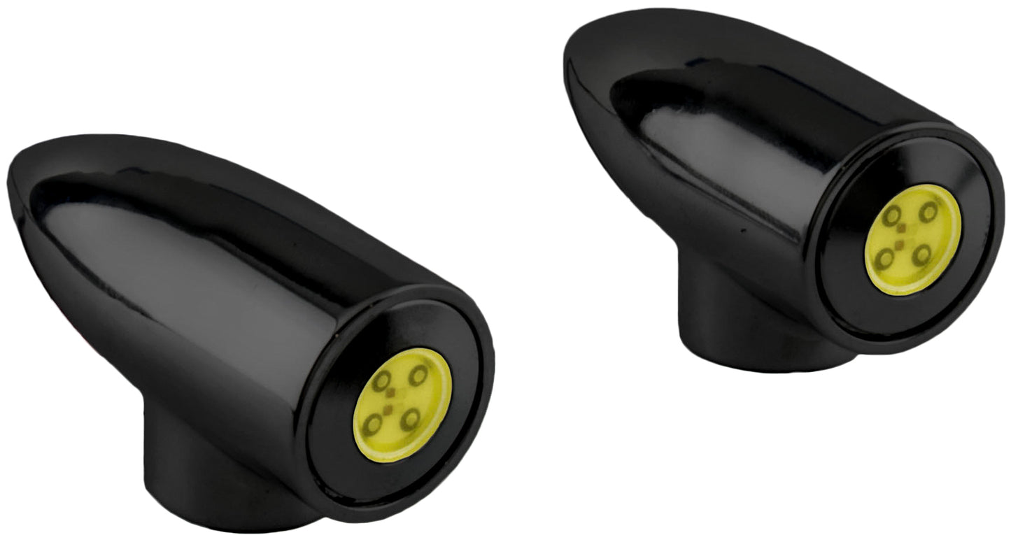 Lightning Bullets Black Red Tail/brake/turn Signal