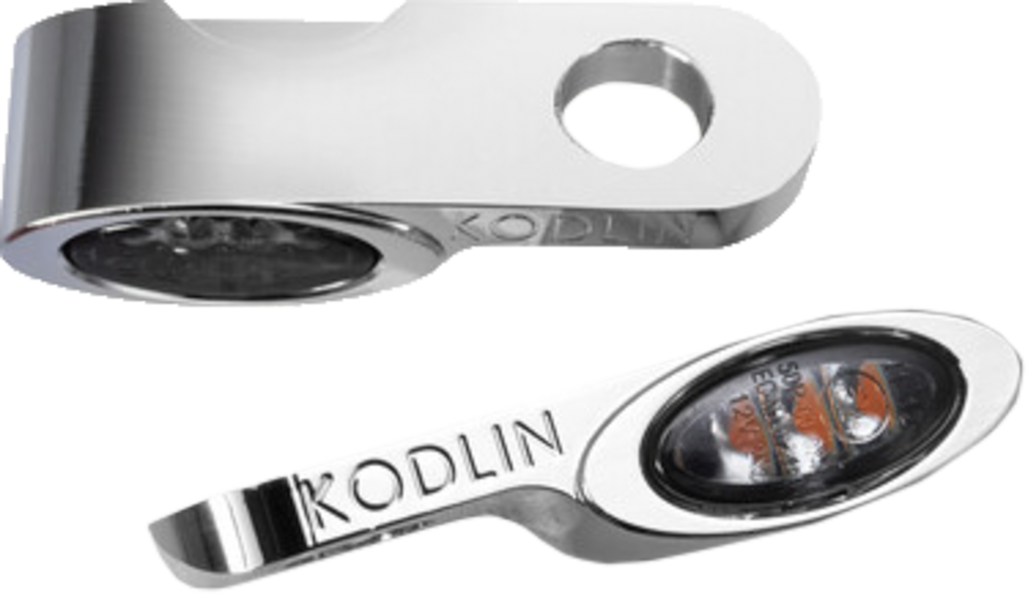 Chrome Elypse Led 2-1 Universal Turn Signals