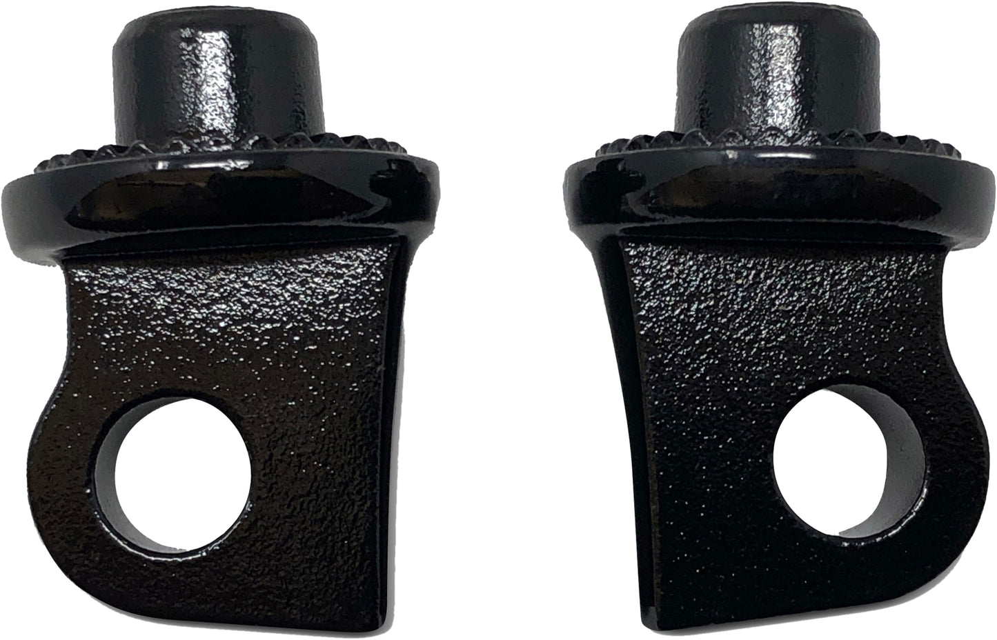 Splined Peg Adapter Gloss Black Hd Male Mount