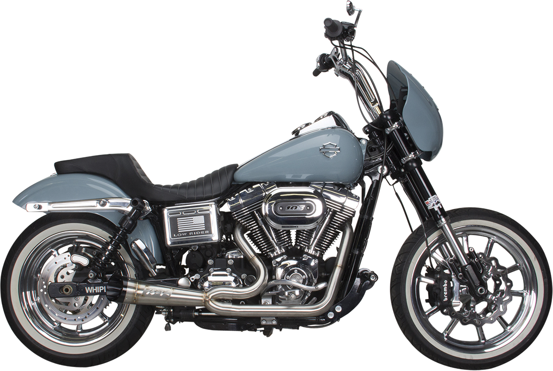 Two Bros. Comp S 2in1 Exhaust Dyna Polished W-Turnout 2005-2017