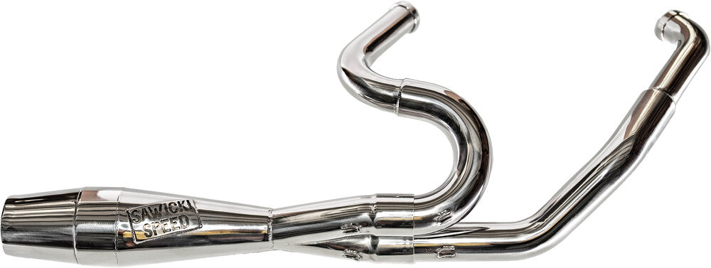 Sawicki Speed Shop 2 in 1 Shorty Cannon Exhaust For Harley Touring - All years and Finishes