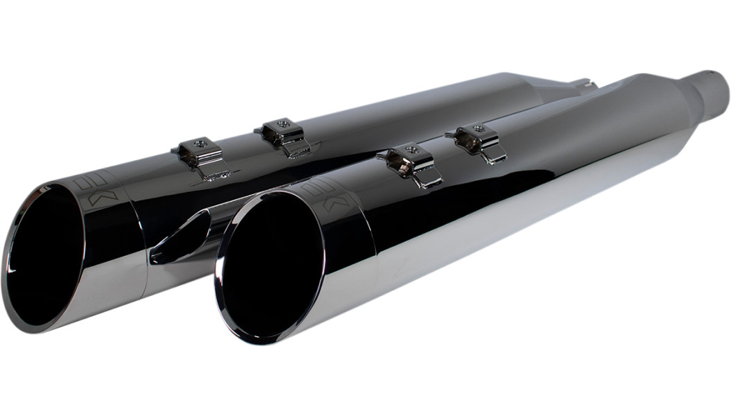 Khrome Werks HP-Plus 4.5" Slip On Mufflers Slash Cut