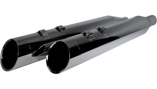 Khrome Werks HP-Plus 4.5" Slip On Mufflers Slash Cut