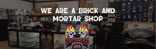Scooters is your Central Florida connection for custom motorcycle parts 9-4 Mon- Fri