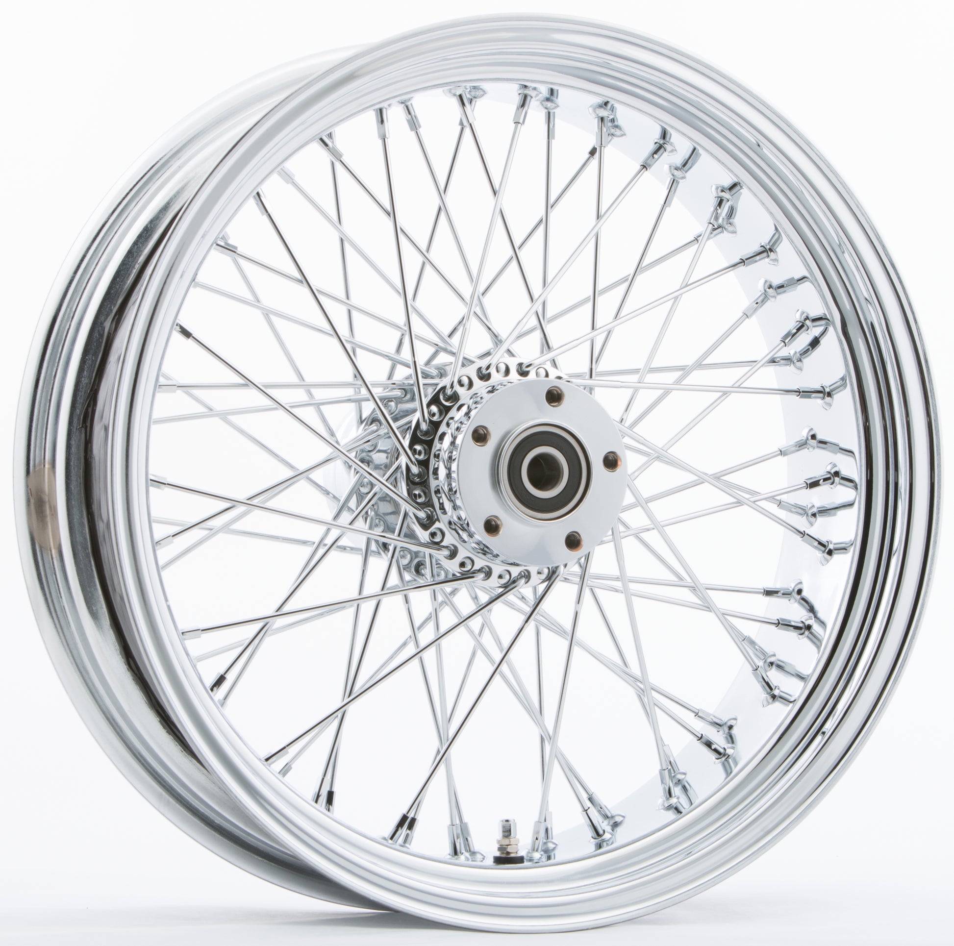 HARDDRIVE - RR 60-SPK CHROME 16X5.5 WIDE-HUB 25M ABS 00 LTR - 051-0364
