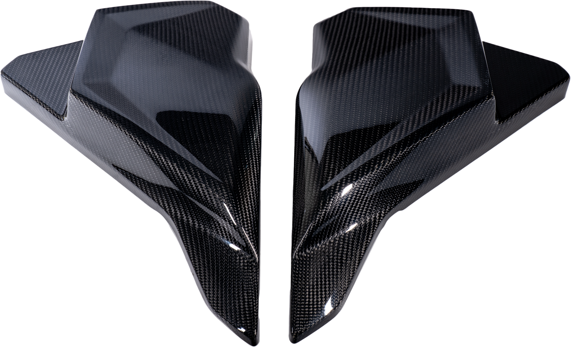 HOFMANN DESIGNS - CARBON FIBER SIDE COVERS FLH/FLT 23-25 (EX FLHR) - HDCF-6034