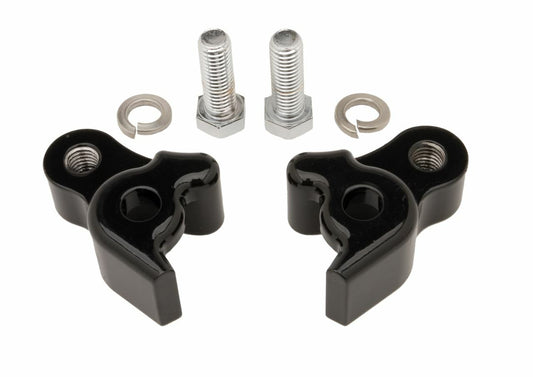 BURLY BRAND - REAR LOWERING BLOCKS BLK FLT 09-16 - B28-42008