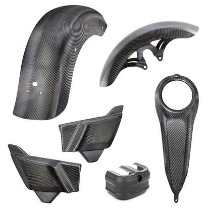 Carbon Fiber Complete Kit, 2024-2026 Harley Touring Arlen Ness 210-100