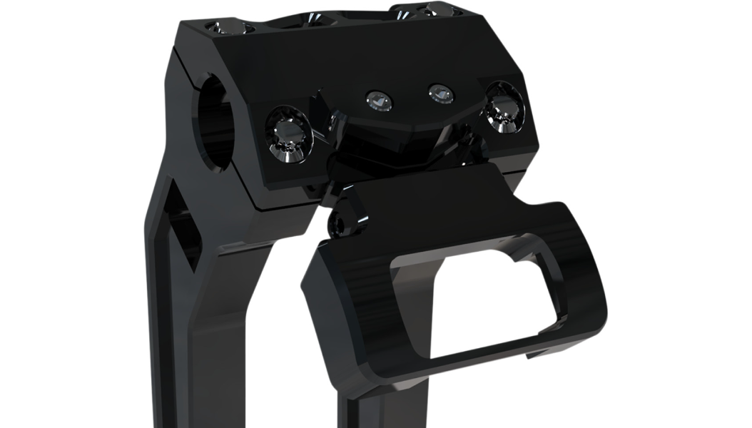 LA Choppers Performance Riser clamp with Koso Digital Speedo D2 2014-2 ...