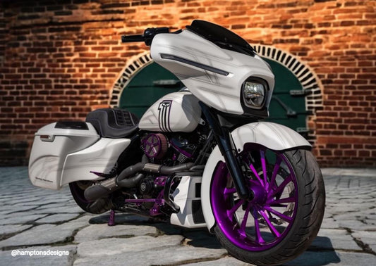 American Suspension Tree Kit to fit Fat 21" Wheel on a 99-Present Harley FL Touring models