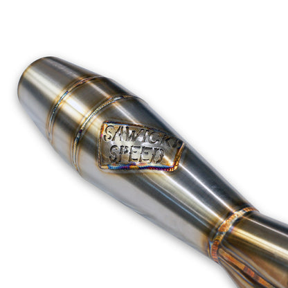 SAWICKI - INTMDTR M8 FLT SHORTY CANNON BRUSHED SS - 930-02601