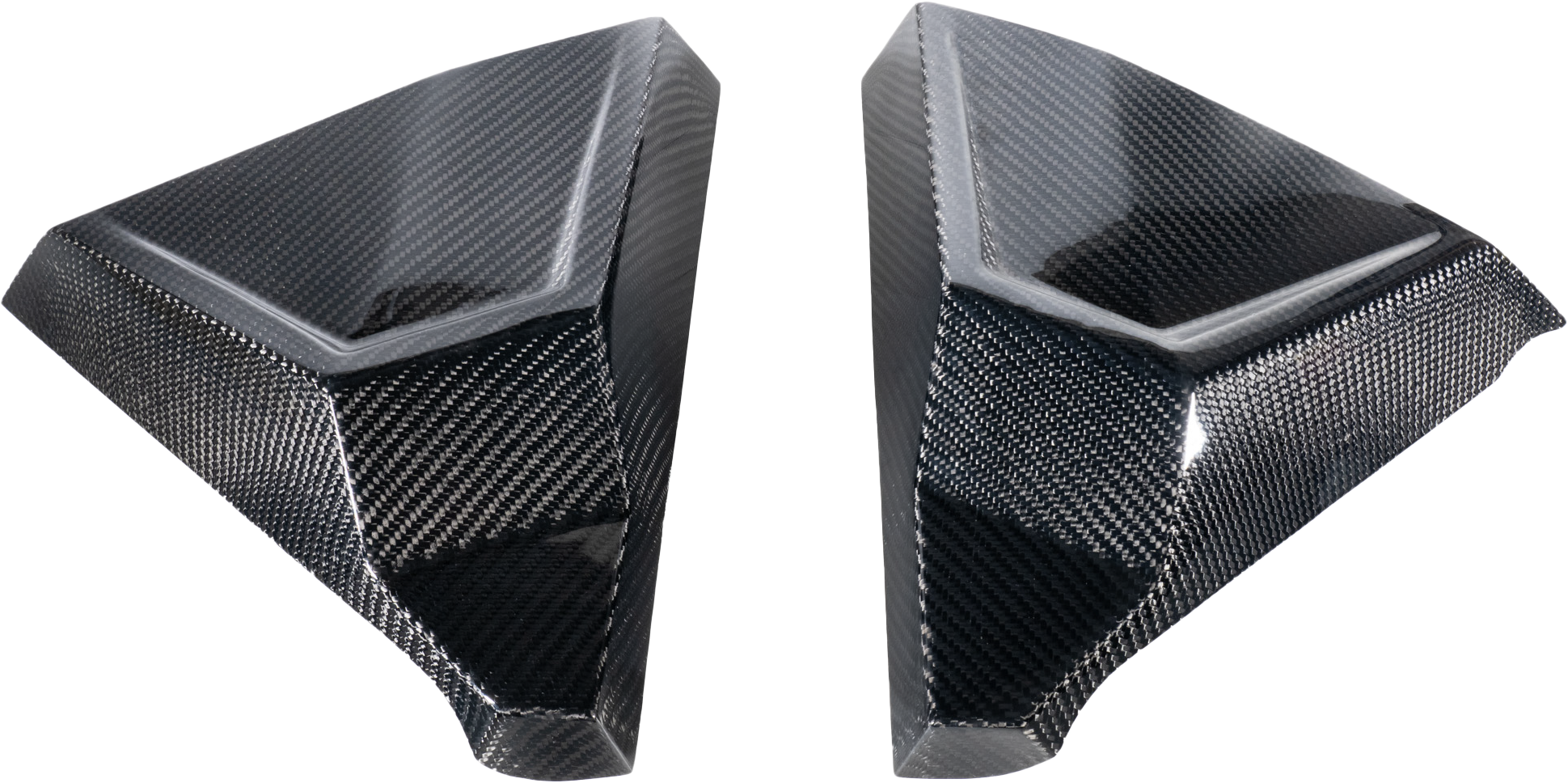 HOFMANN DESIGNS - CARBON FIBER FXR SIDE COVERS FLH/FLT 09-23 (NON CVO) - HDCF-6016