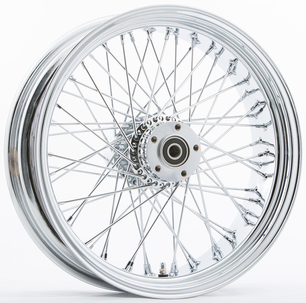 HARDDRIVE - RR 60-SPK CHROME 18X4.25 BT/XL-HUB 3/4" AXL 00 LTR - 051-0867