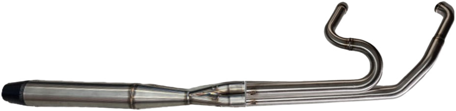SAWICKI - 2IN1 TC FLT FULL LENGTH PIPE BRUSHED SS - 930-01085