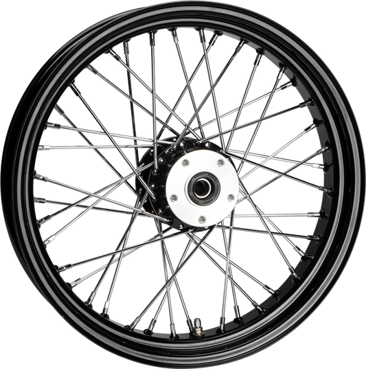 HARDDRIVE - RR 40-SPK BLACK 18X3.5 BT/XL-HUB 1" AXL 00 LTR - 052-0448