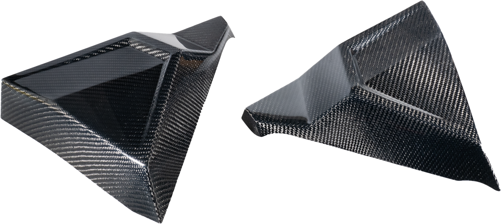HOFMANN DESIGNS - CARBON FIBER FXR SIDE COVERS FLH/FLT 09-23 (NON CVO) - HDCF-6016