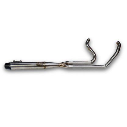 SAWICKI - INTMDTR M8 FLT FULL BRUSHED SS W/BLACK END CAP - 930-02608