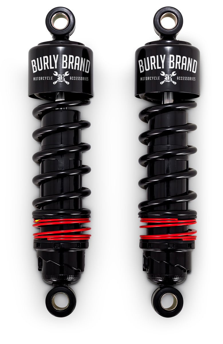 BURLY BRAND - SLAMMER PLUS SHOCKS 11.5" BLACK XL 04-22 - B28-1206B