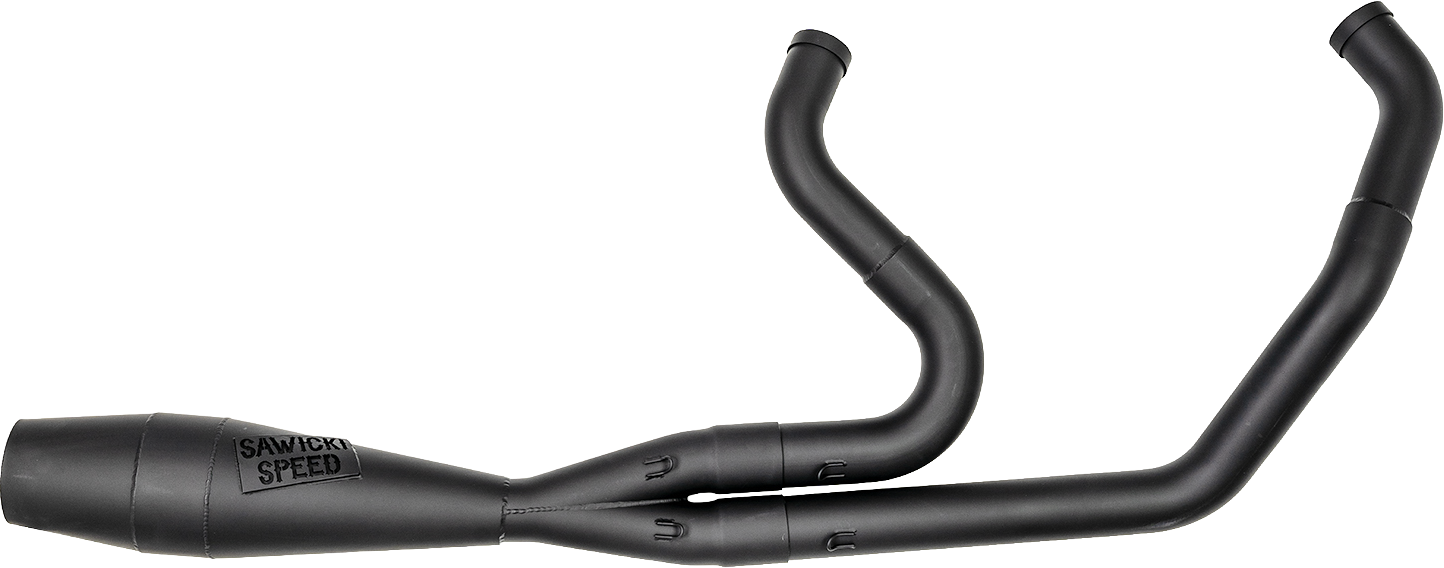 SAWICKI - 2IN1 TC SOFTAIL SHORTY CANNON BLACK - 930-01076
