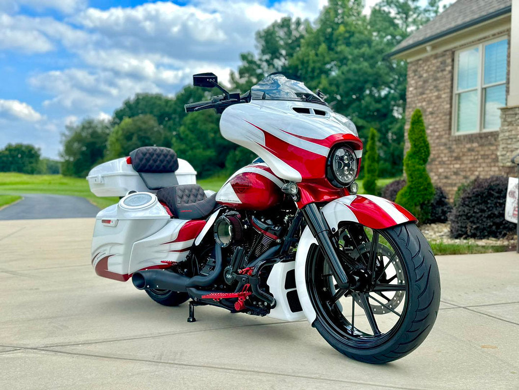 American Suspension Tree Kit to fit Fat 21" Wheel on a 99-Present Harley FL Touring models