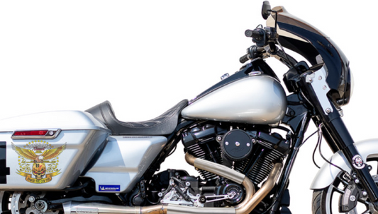 Bassani Competition 2 Exhuast System for Harley M8 Bagger 1800-2538 / 1F92SS - Works with Mid Controls