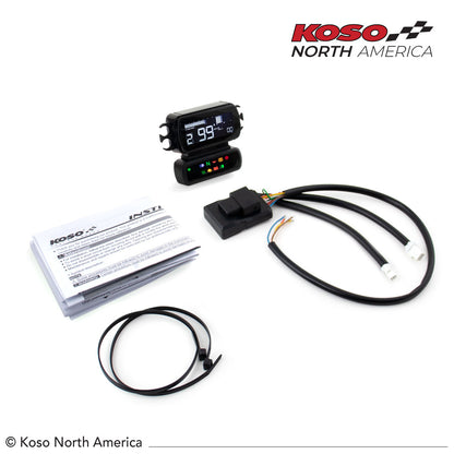 Kraus Digital Gauge Bezel with Koso gauge- Black