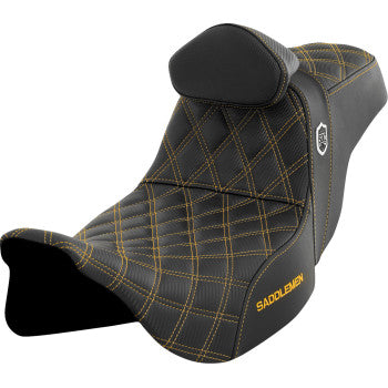 Saddlemen SDC Pro Series Grip Seat 08-23 FLT/FLH - AVAILABLE WITH CUSTOM STITCHING