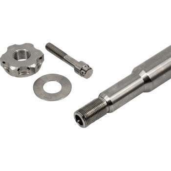 FL Titanium Front Axle Kit 08 up FL Harley