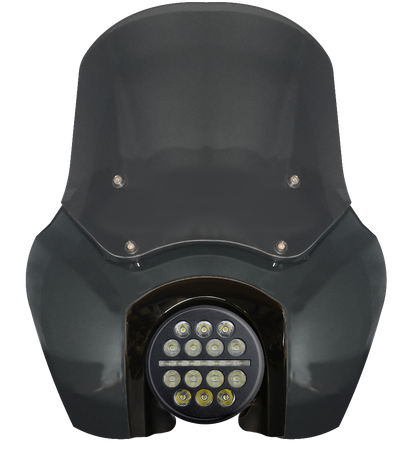 OG Softail Low Rider S Complete T-Sport Fairing Kit - Iron Horse Metallic 