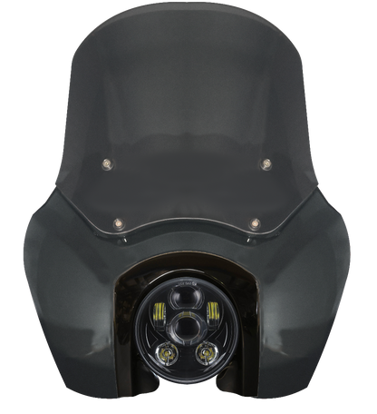 OG Softail Low Rider S Complete T-Sport Fairing Kit - Iron Horse Metallic 