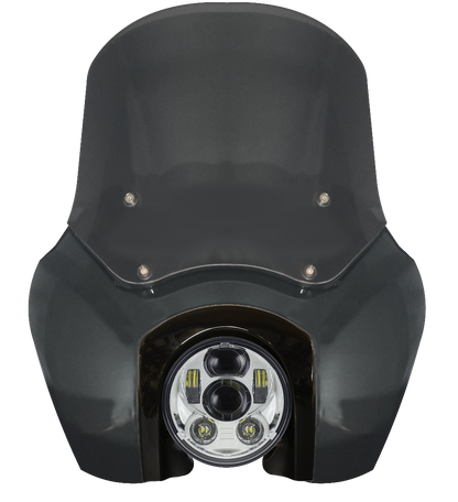 OG Softail Low Rider S Complete T-Sport Fairing Kit - Iron Horse Metallic 