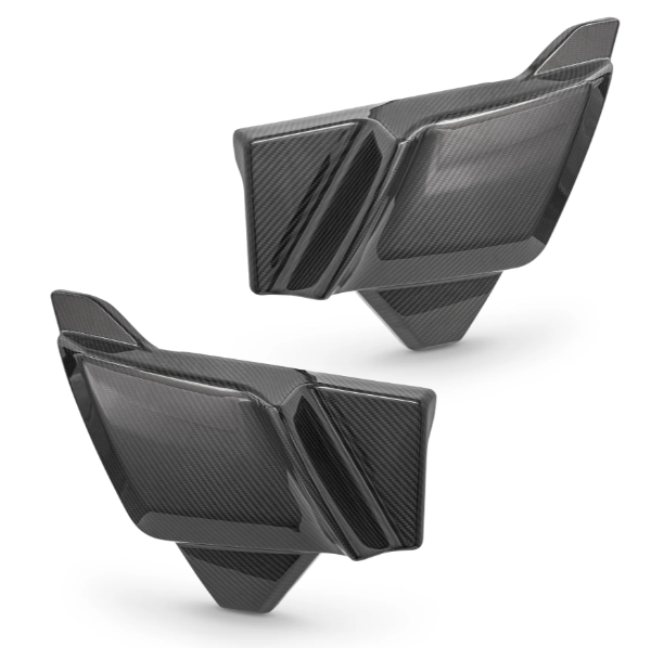 Carbon Fiber Side Covers by Arlen Ness for 2014-up FL Touring Harley Davidson