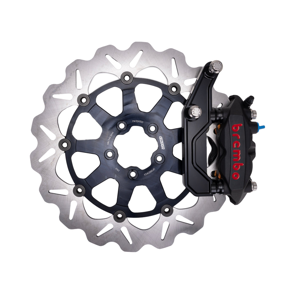 OG 13" Complete Radial Big Brake Kit for 18+ Softail & Dyna - Single Disc