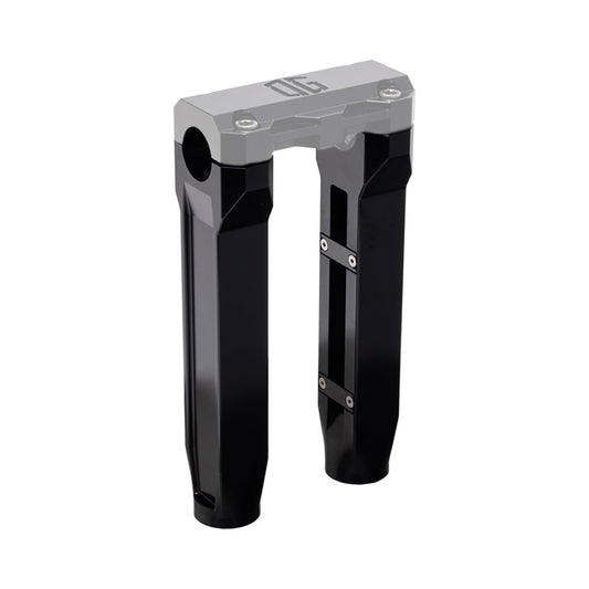 Black OG 8.5 inch Straight Riser Legs