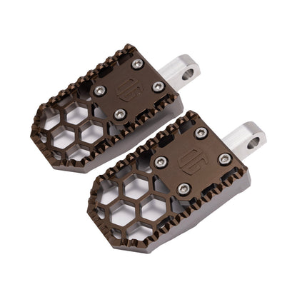 Bronze Harley Davidson OG HoneyComp V3 Foot Pegs