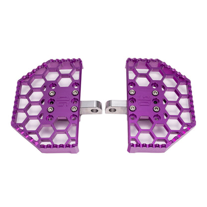 Original Garage Moto Purple Mini Floorboards for Harley-Davidson