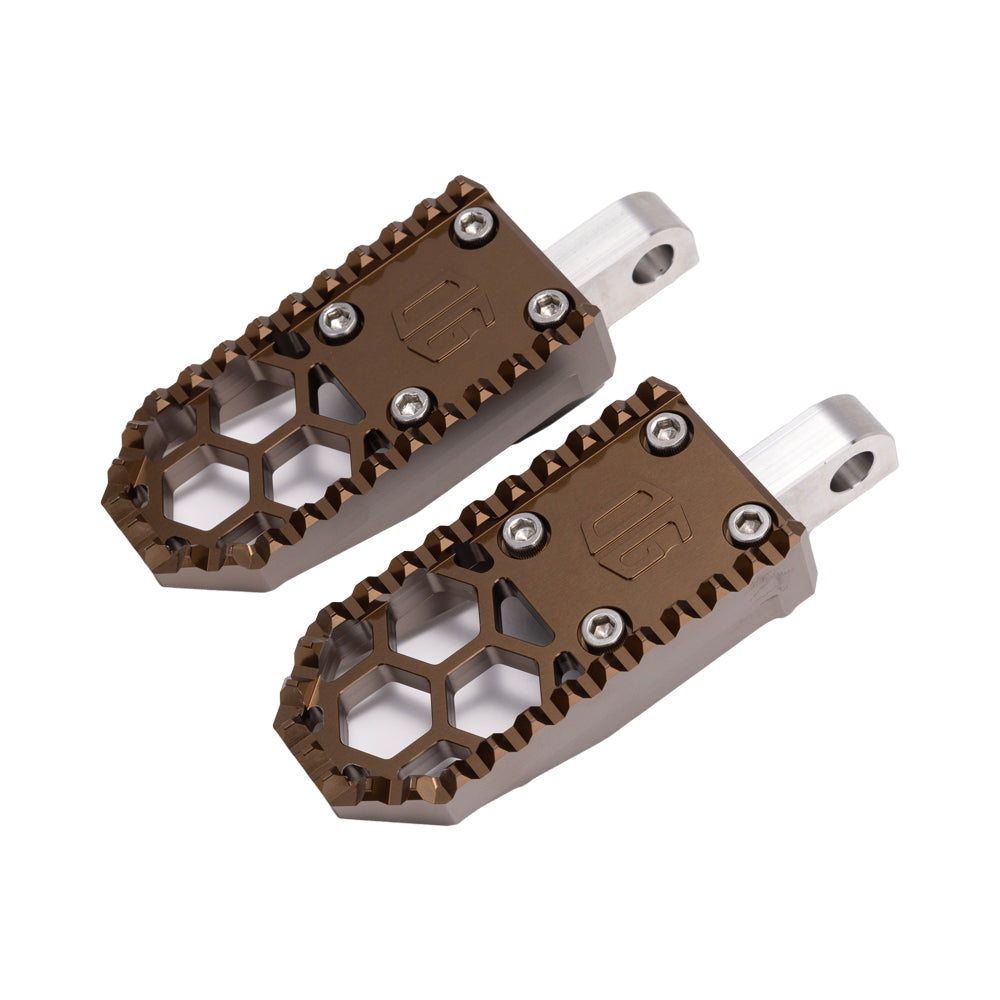 Bronze Mini Foot Pegs For Harley Davidson