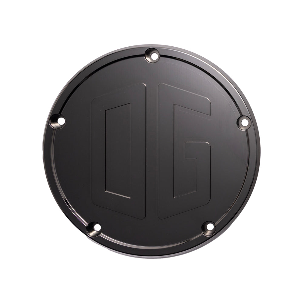 OG Black Chrome M8 Bagger Derby Cover