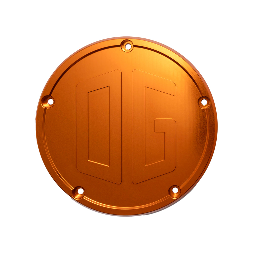 OG Orange M8 Bagger Derby Cover
