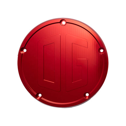 OG Red M8 Bagger Derby Cover