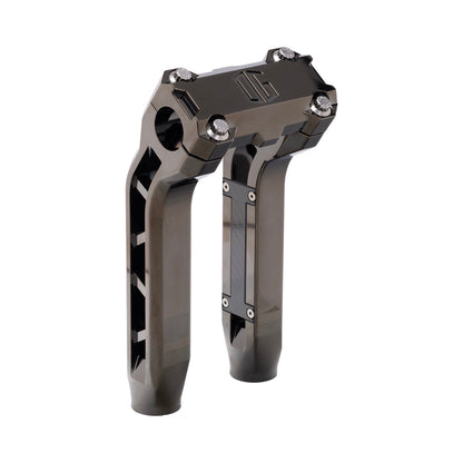 OG Black Chrome Performance 8.5 inch Pull Back Riser Legs with Black Chrome Performance Top Clamp