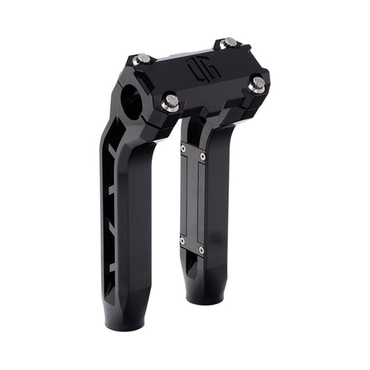 OG Black Performance 8.5 inch Pull Back Riser Legs with Black Performance Top Clamp